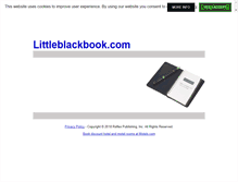 Tablet Screenshot of littleblackbook.com